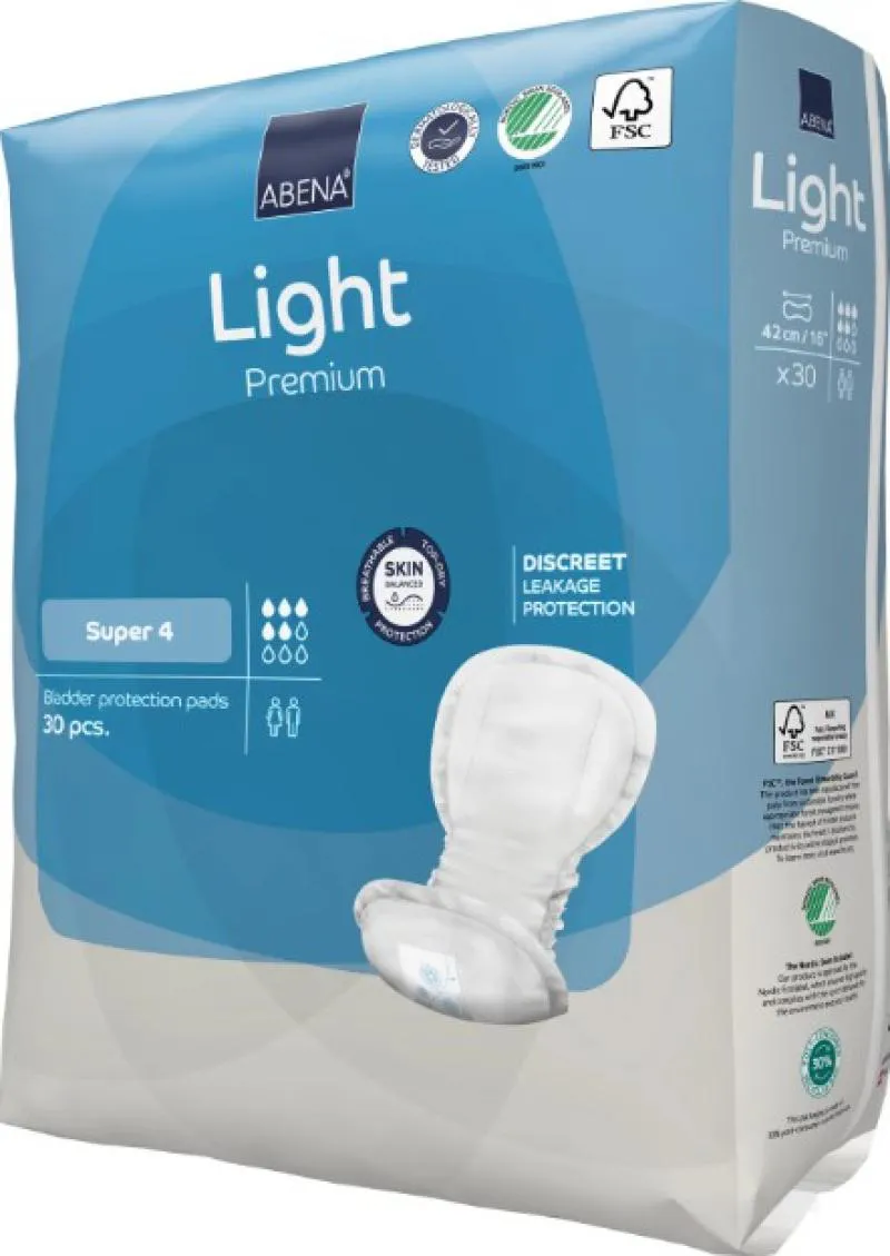Absorvente Abri-light Super Abena com 30 unidades