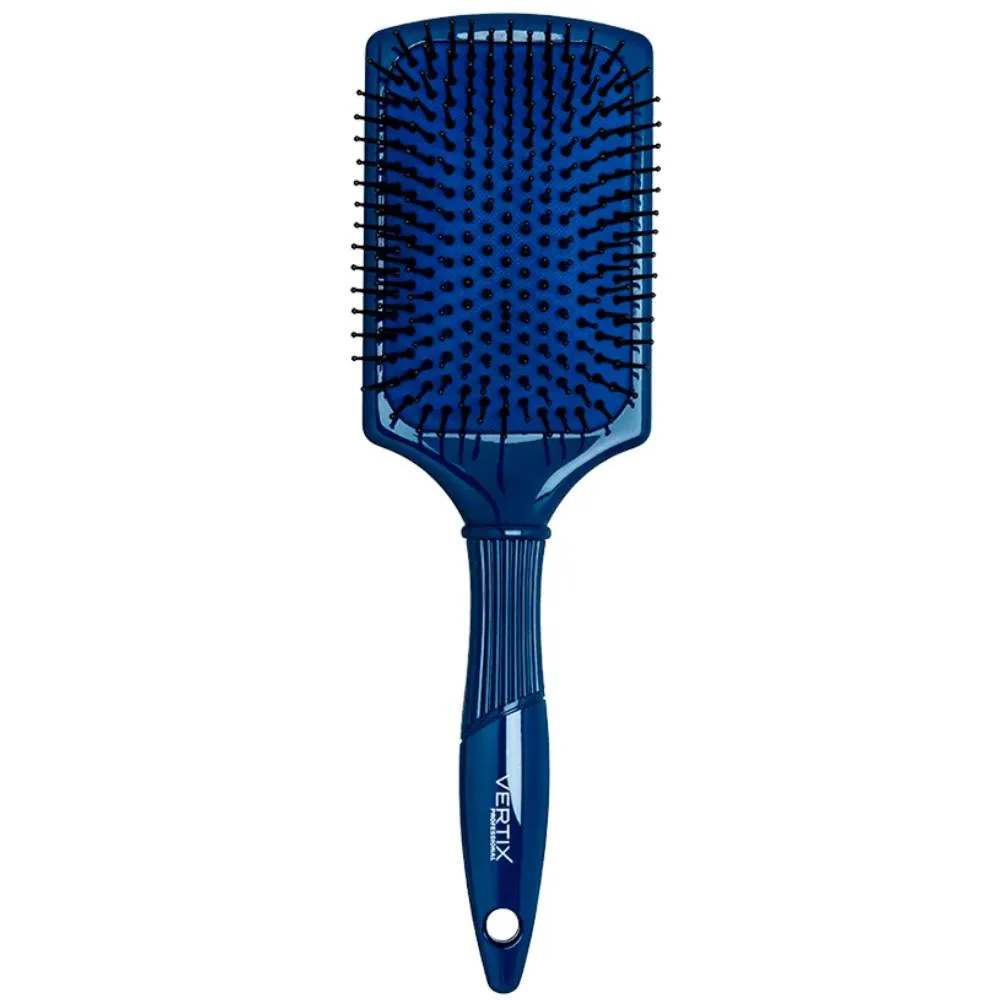 Escova Raquete Desembaraçante Blue Antibacteriana Vertix