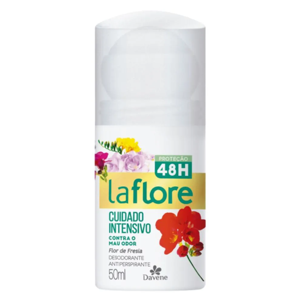 Desodorante La Flore Roll On Flor de Fresia 50ml Davene